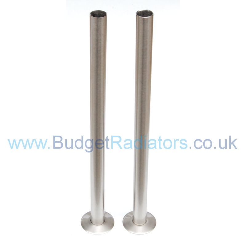 Milan Straight Manual Valve - Satin Nickel